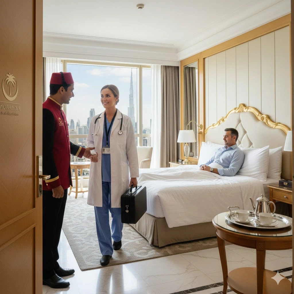 Doctor at Hotel – Tailored Care For Your Stay in Dubai